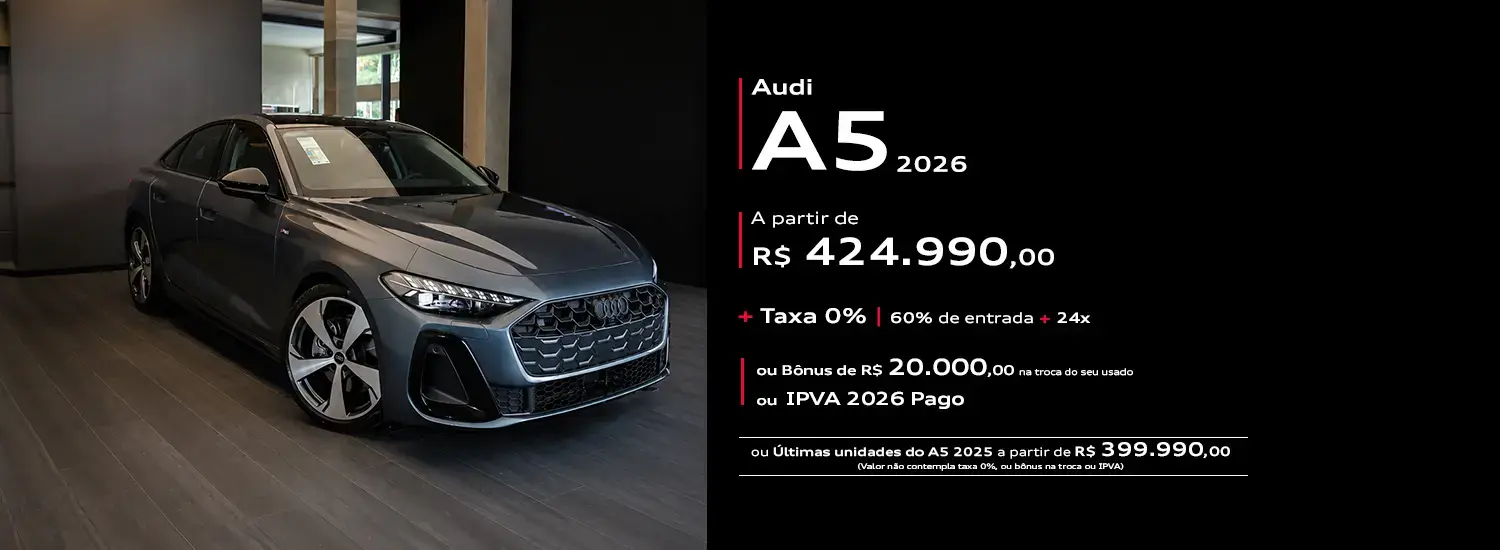 Audi Center Pinheiros - Audi A5 2026