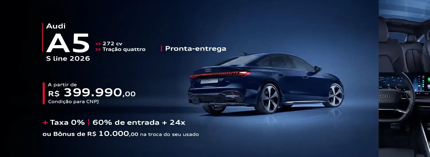 Audi Center Pinheiros - Audi A5 2026