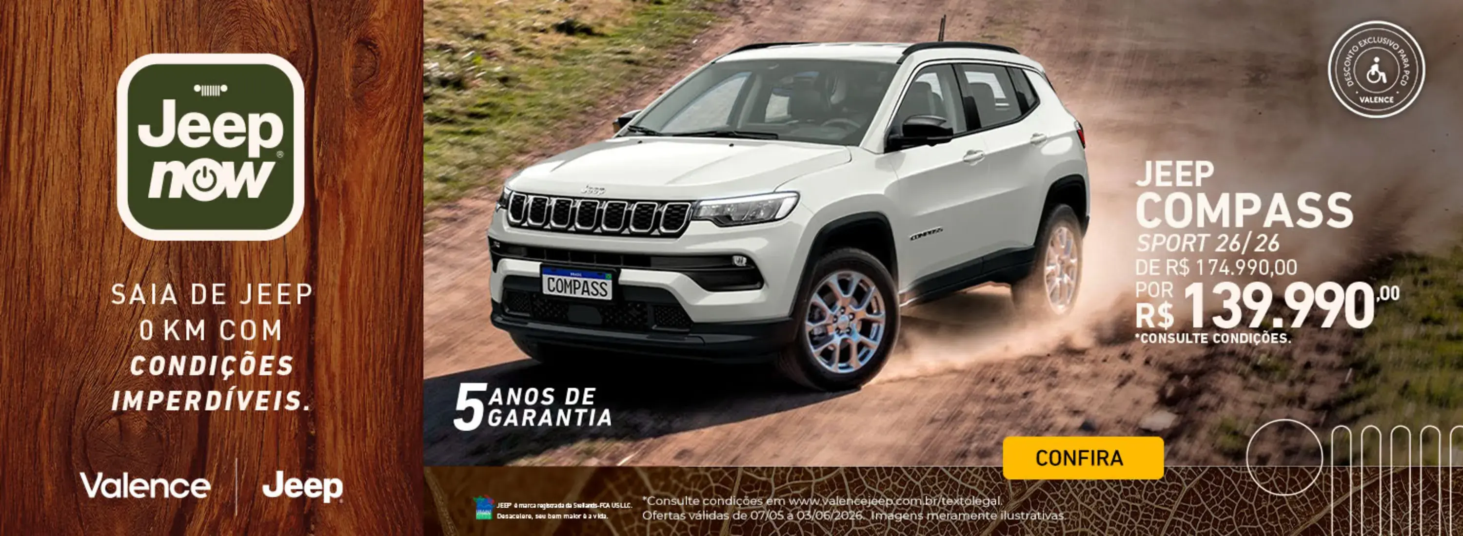 COMPASS SPORT PCD MARÇO 2026 
