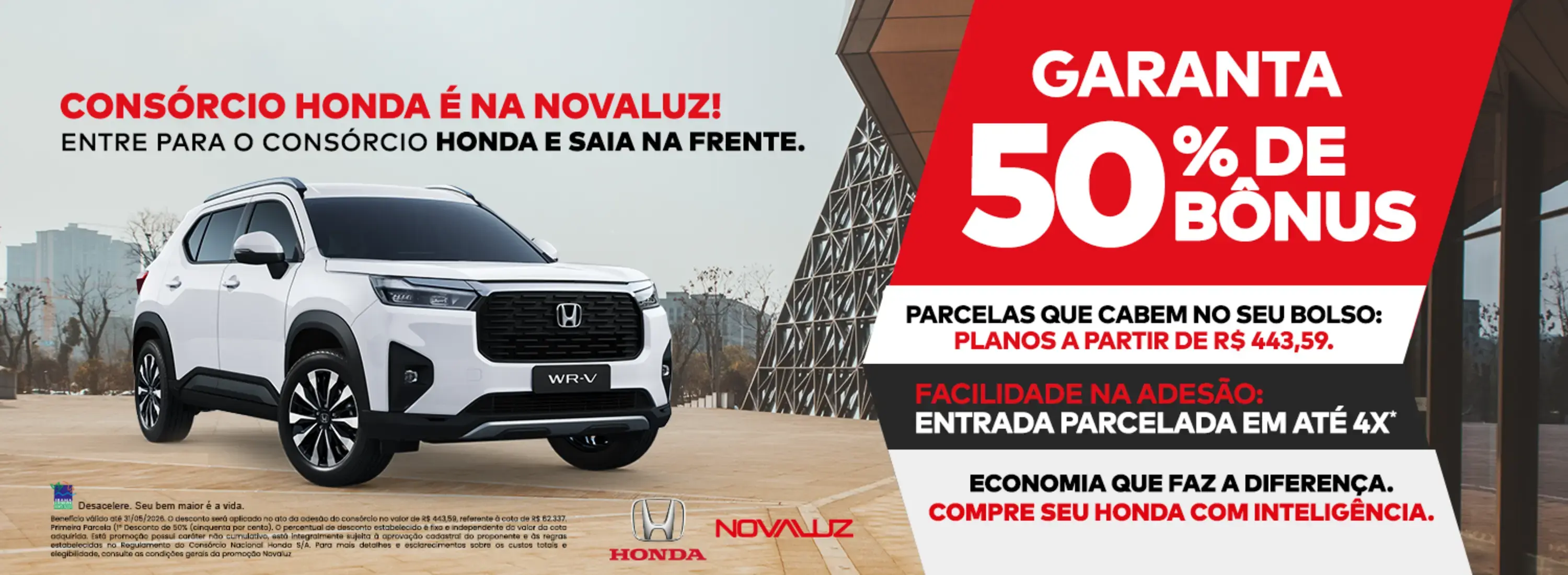 Consórcio Honda MAIO 26