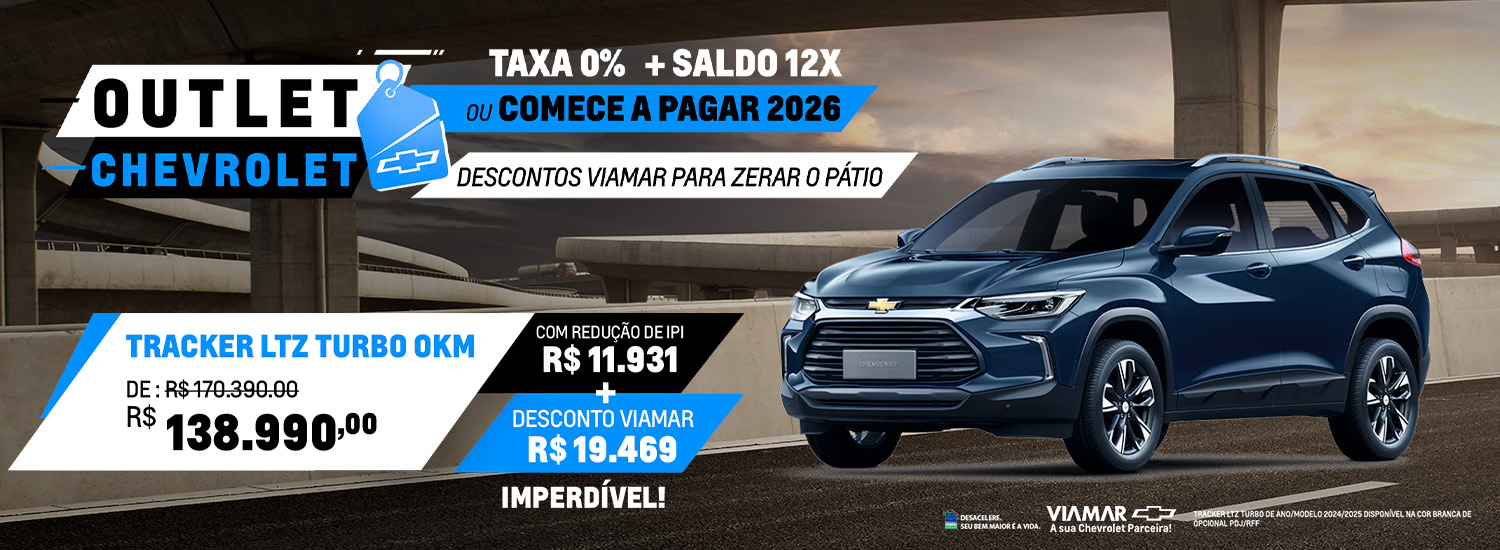 Chevrolet Tracker 0km em oferta RFF