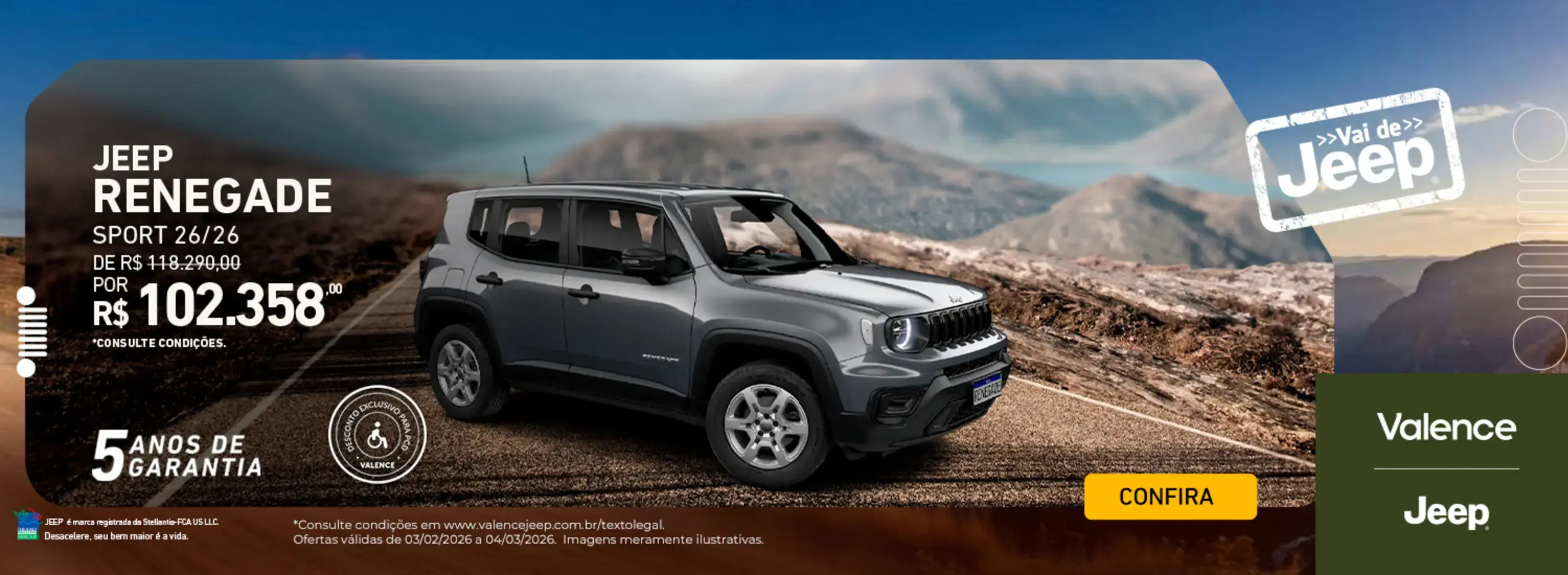  RENEGADE SPORT PCD 25/26