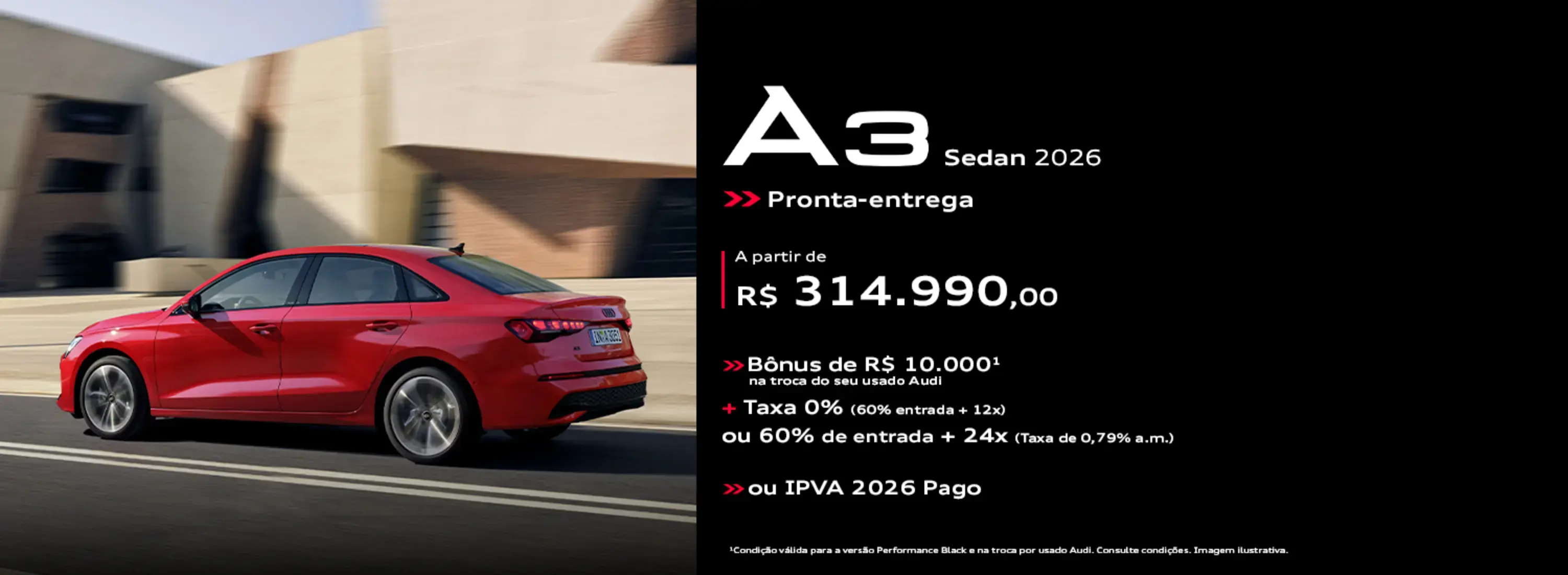 Sorana Audi - Audi A3 Sedan 2026