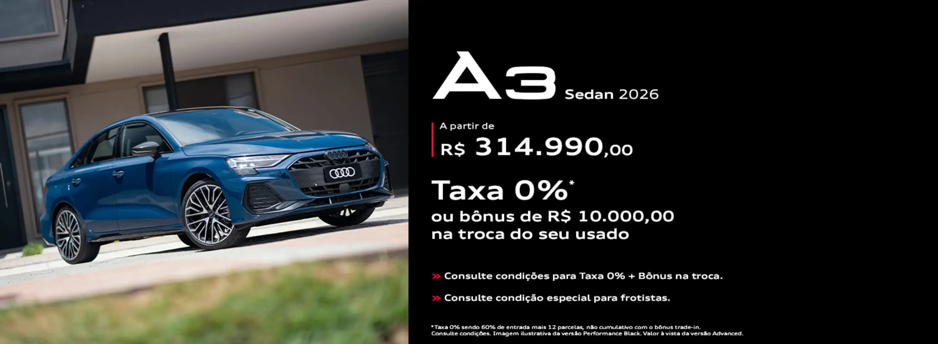 Audi Lapa - Audi A3 Sedan 2026