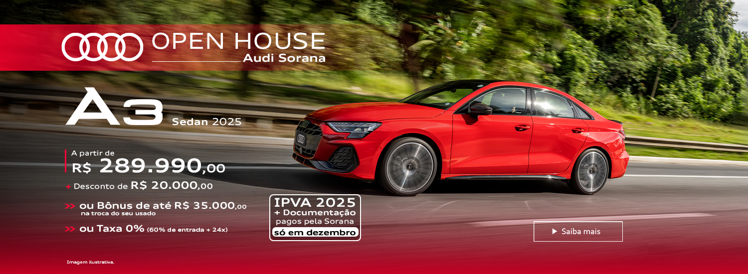 Audi Center Pinheiros - Audi A3 Sedan 2025