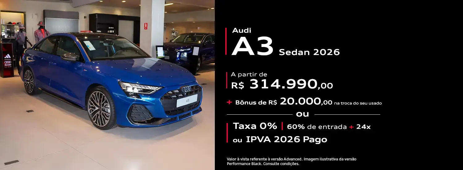 Audi Center Pinheiros - Audi A3 Sedan
