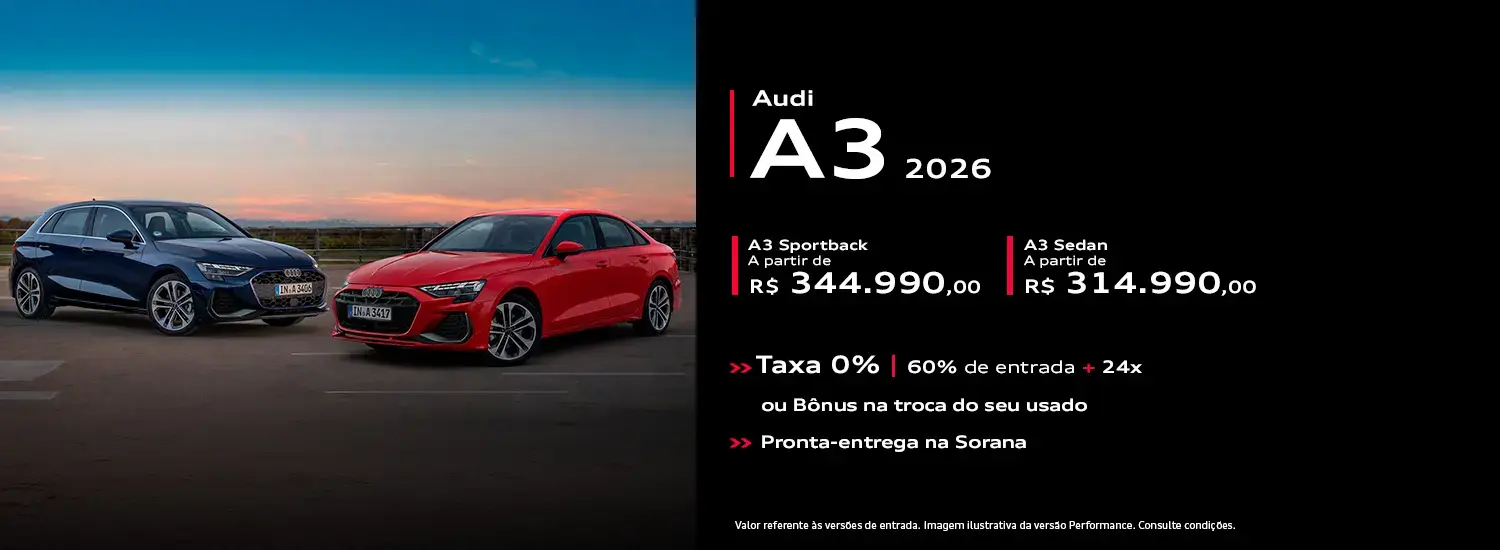Audi Center Pinheiros - Audi A3 Sedan