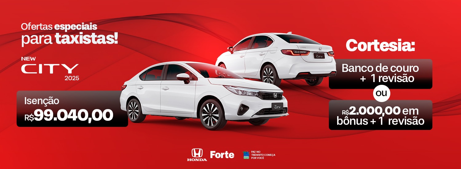 Ofertas especiais para Taxistas!