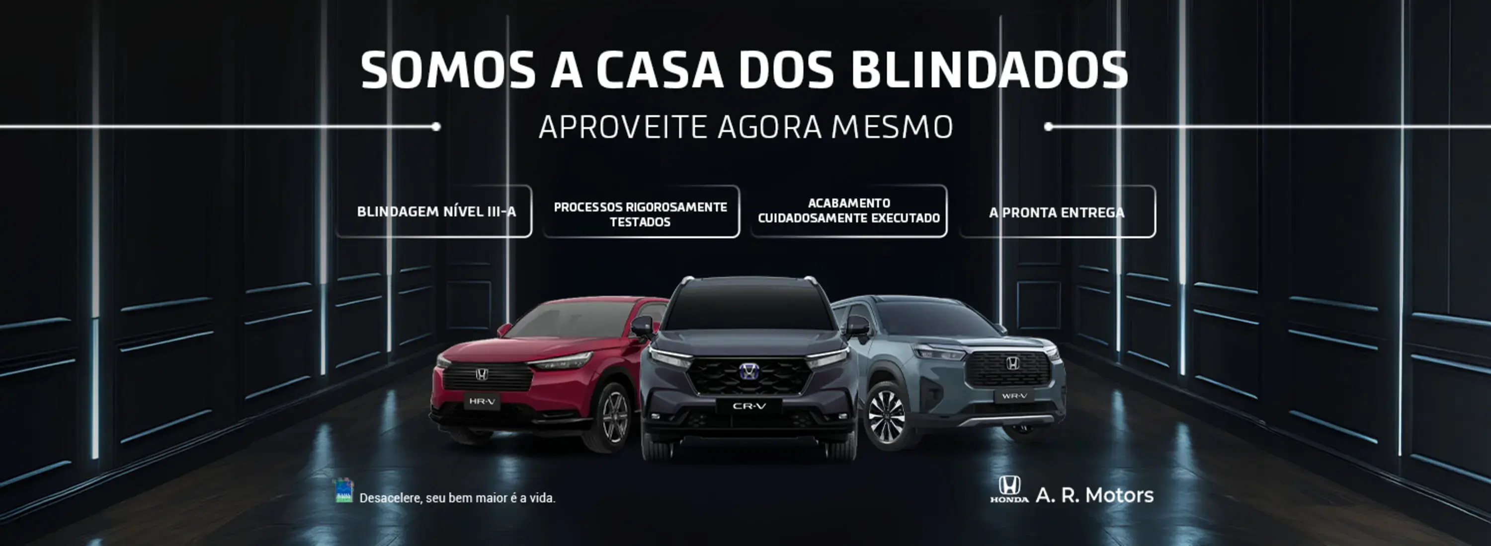 Blindados à pronta entrega