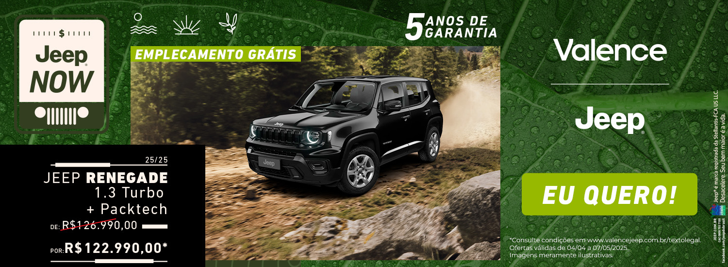 JEEP RENEGADE 1.3 TURBO + PACKTECH 