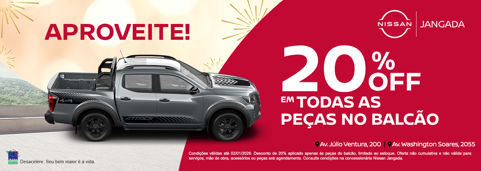 POS-VENDA NISSAN 01 - PEÇA BALCÃO