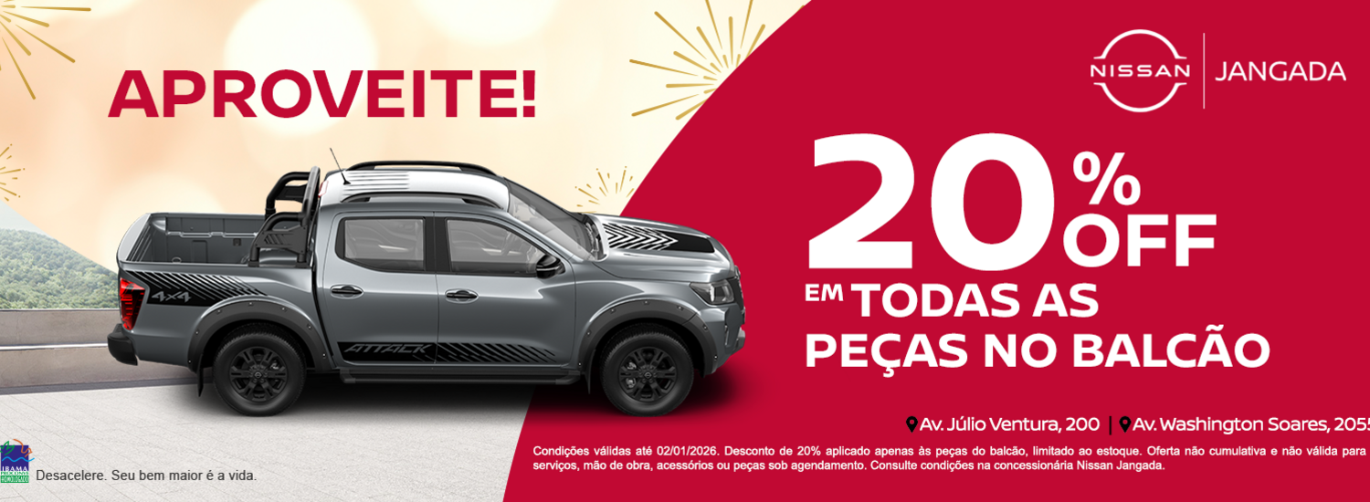 POS-VENDA NISSAN 01 - PEÇA BALCÃO