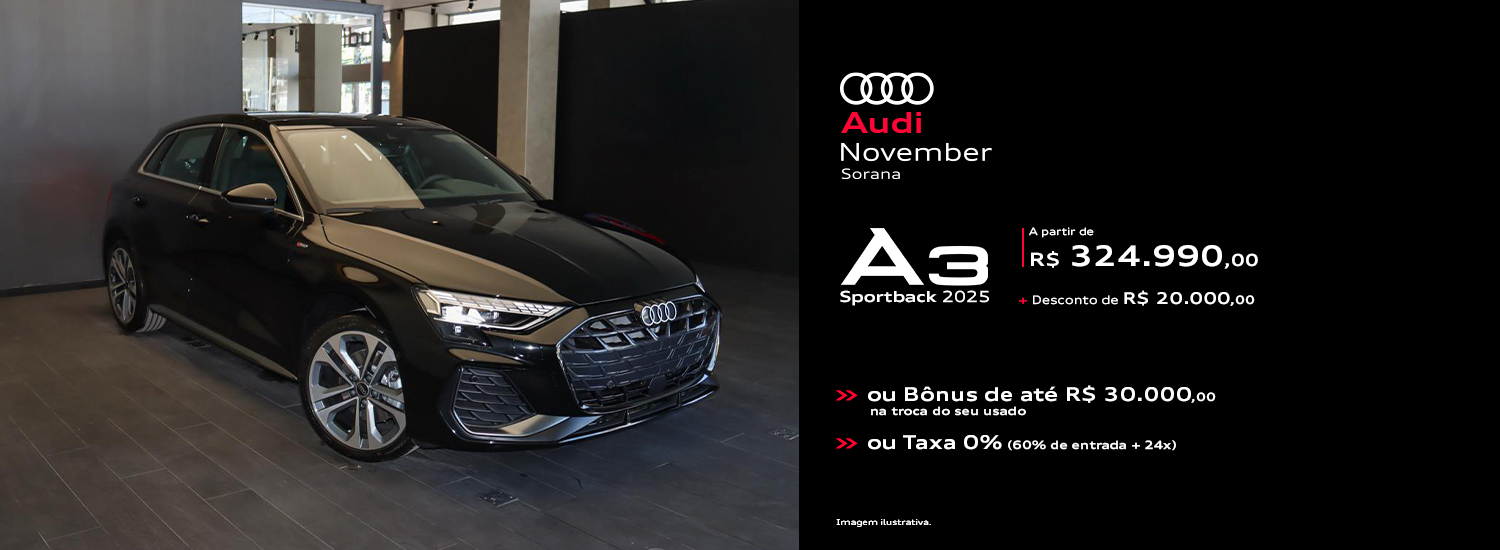 Audi Center Pinheiros - Audi A3 SPB 2025
