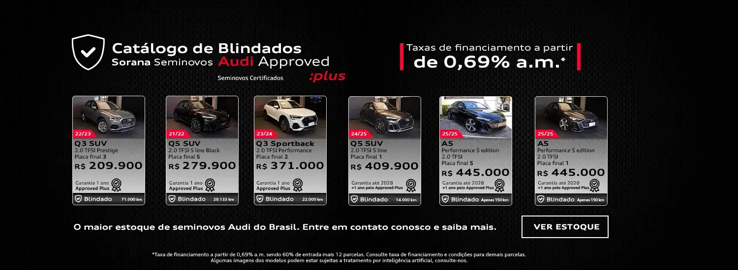 Audi Lapa - Blindados Seminovos
