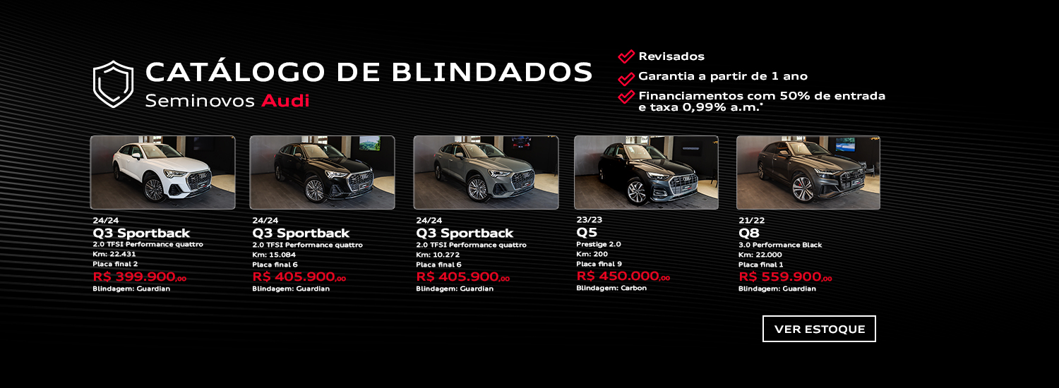 Audi Center Pinheiros - Blindados Seminovos