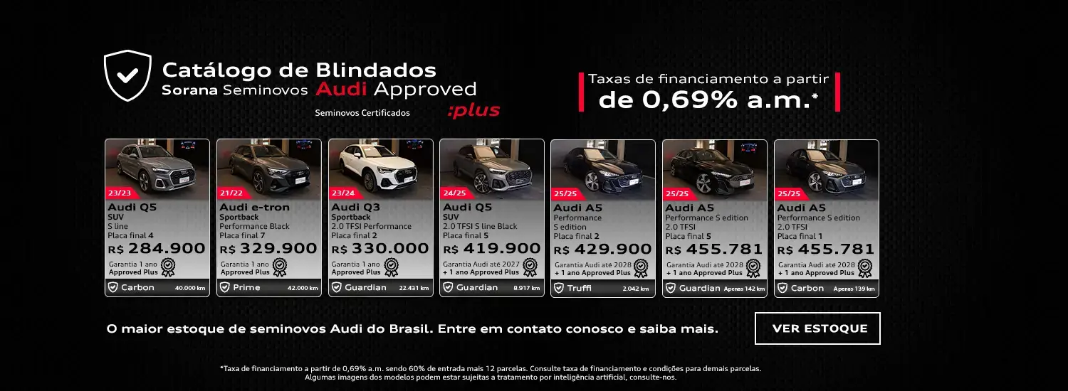 Audi Center Pinheiros - Blindados Seminovos