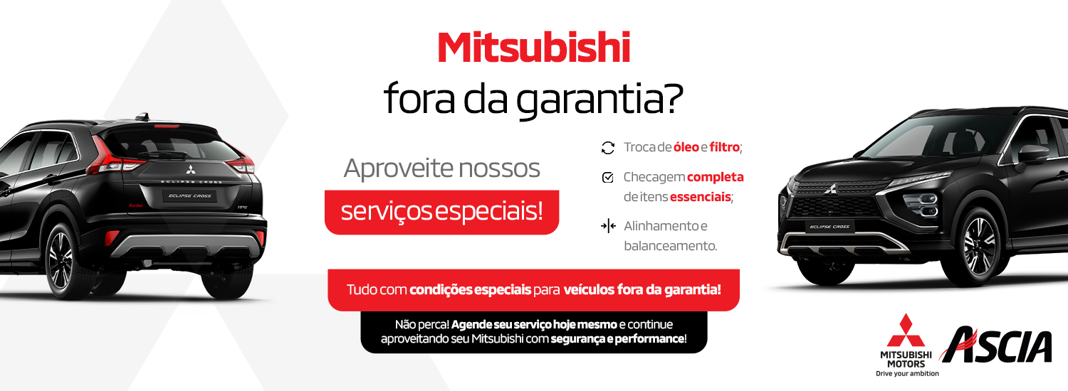 CAMPANHA MITSUBISHI FORA DA GARANTIA