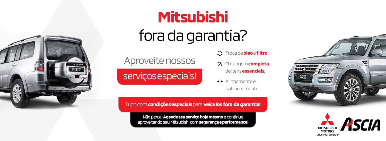 CAMPANHA MITSUBISHI FORA DA GARANTIA