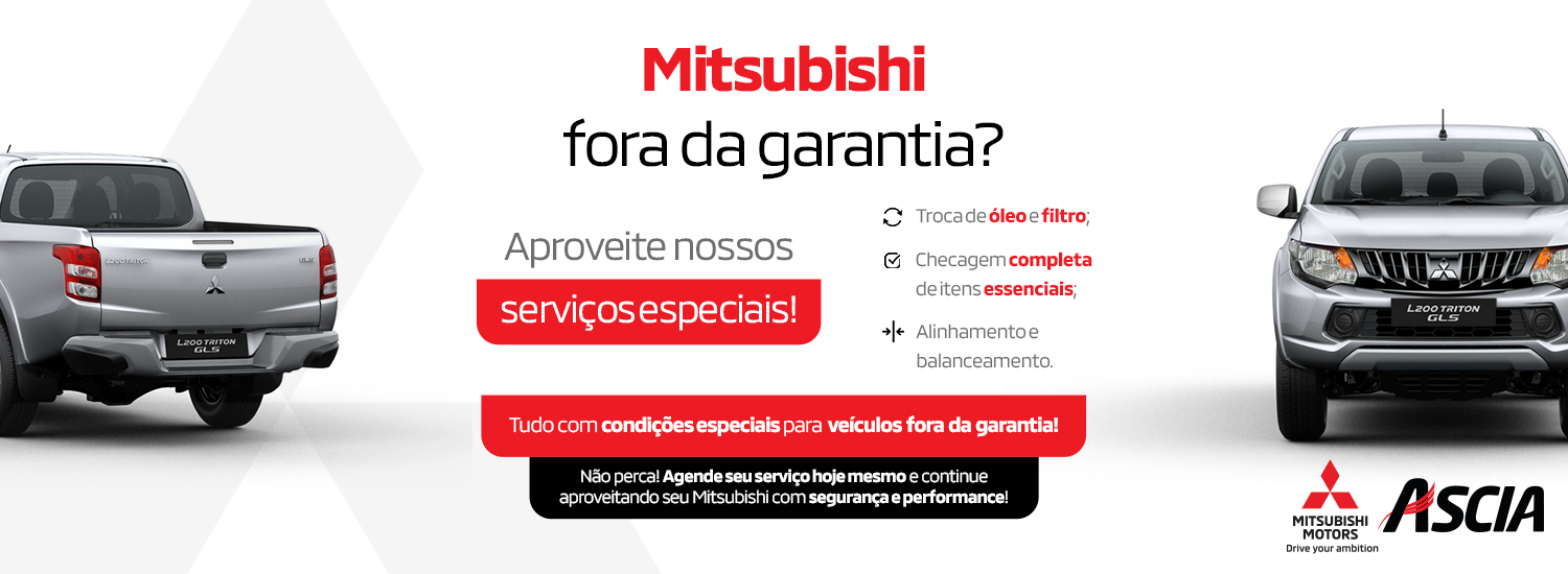 CAMPANHA MITSUBISHI FORA DA GARANTIA