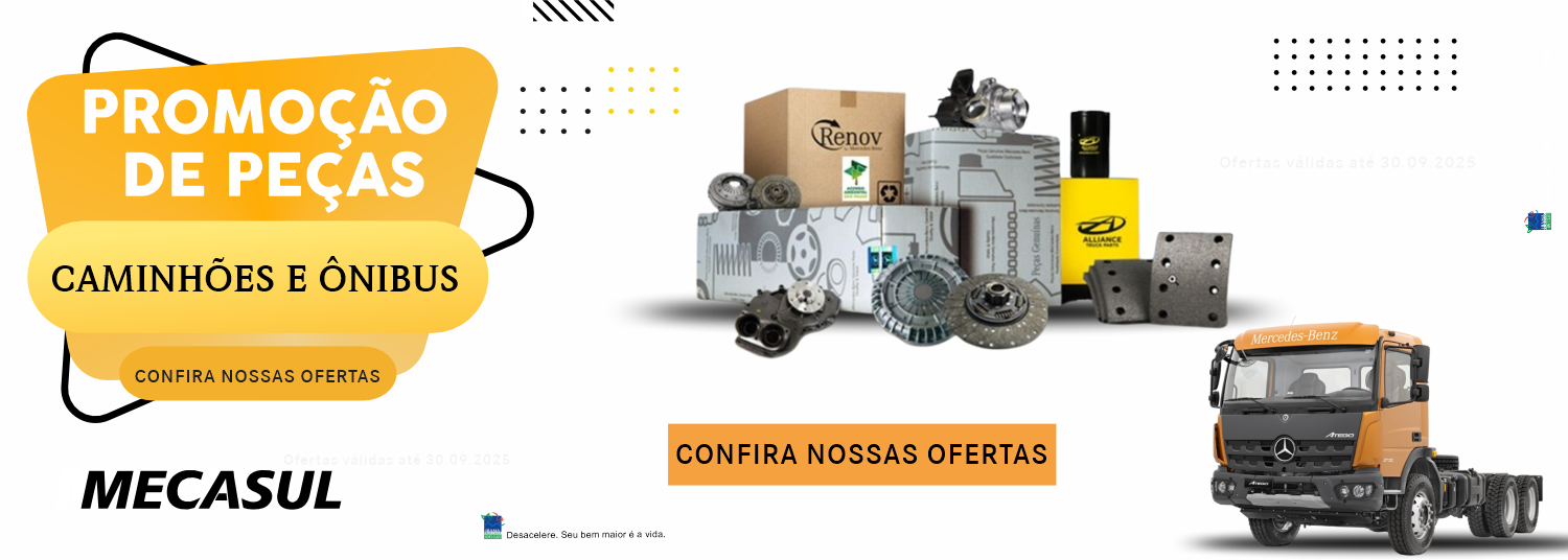 Promoção de peças C&O - 4 Trimestre