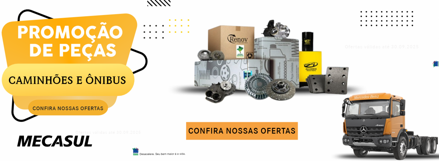 Promoção de peças C&O - 4 Trimestre