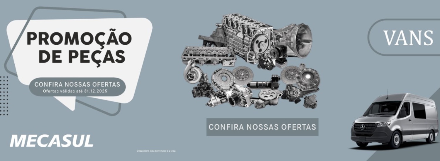 Promoção de Peças Vans - 4 Trimestre