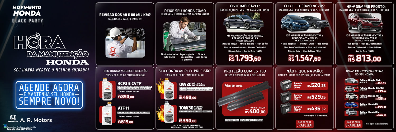 Manutenção é na A.R Motors