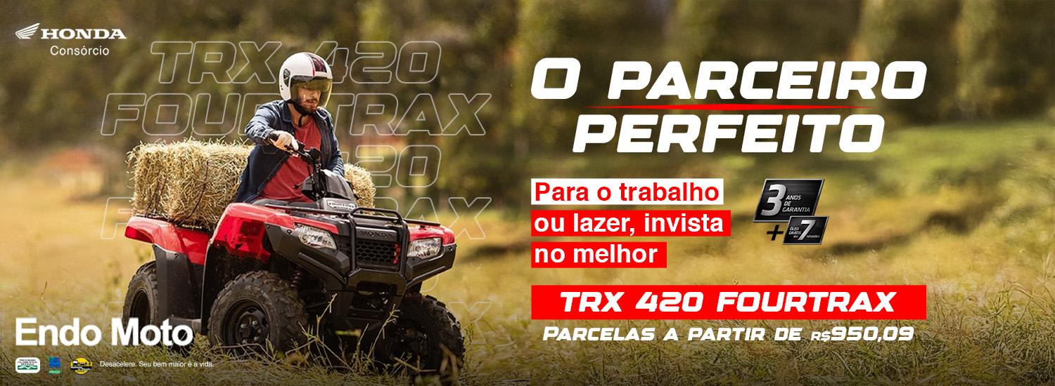TRX 420 FOURTRAX PRONTA ENTREGA