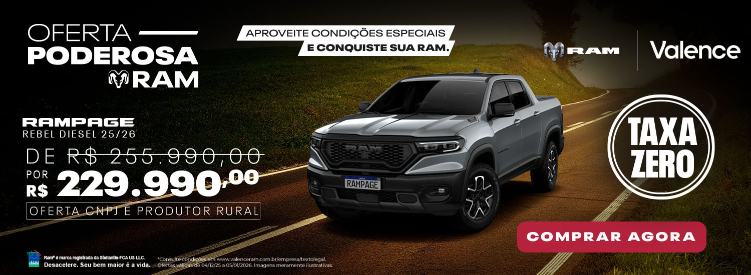 RAMPAGE REBEL DIESEL DEZEMBRO 