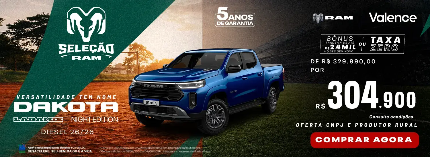 DAKOTA LARAMIE NIGHT EDITION JULHO 