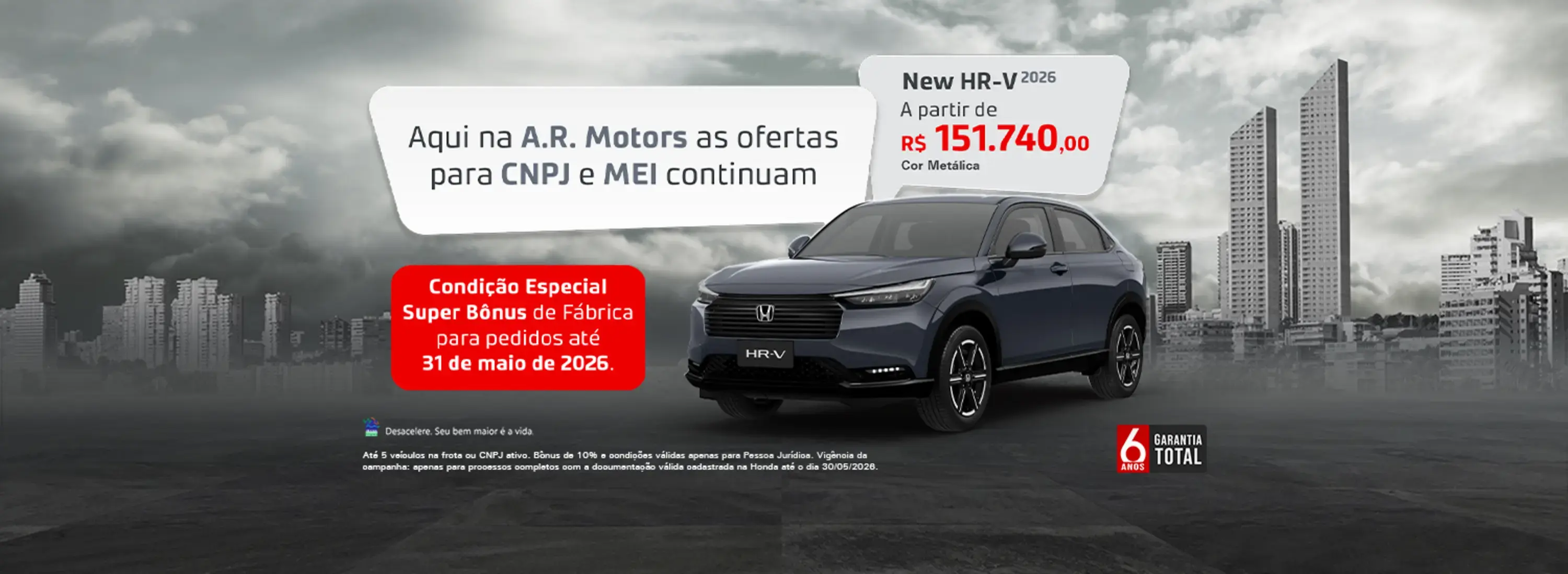HR-V para CNPJ