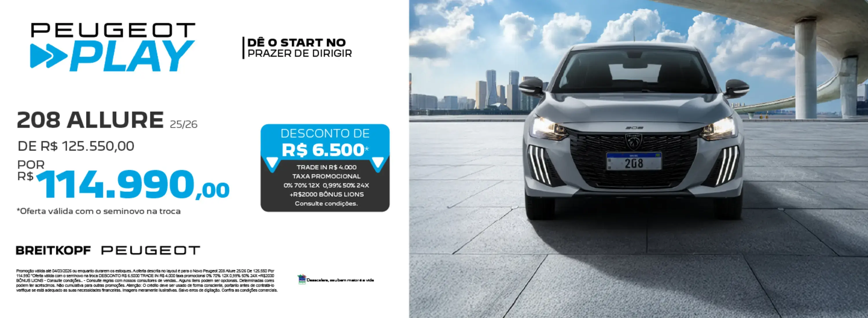 Peugeot 208 Allure 02/26