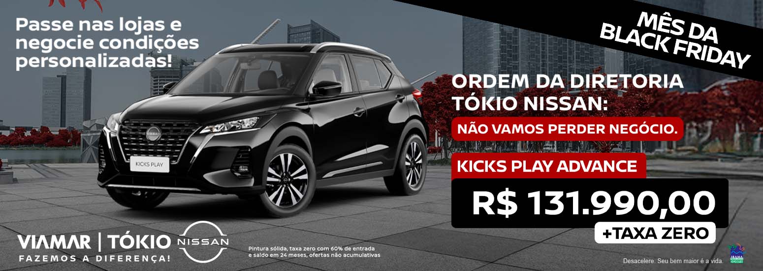 Nissan Kicks Play Advance 2025 0km em oferta