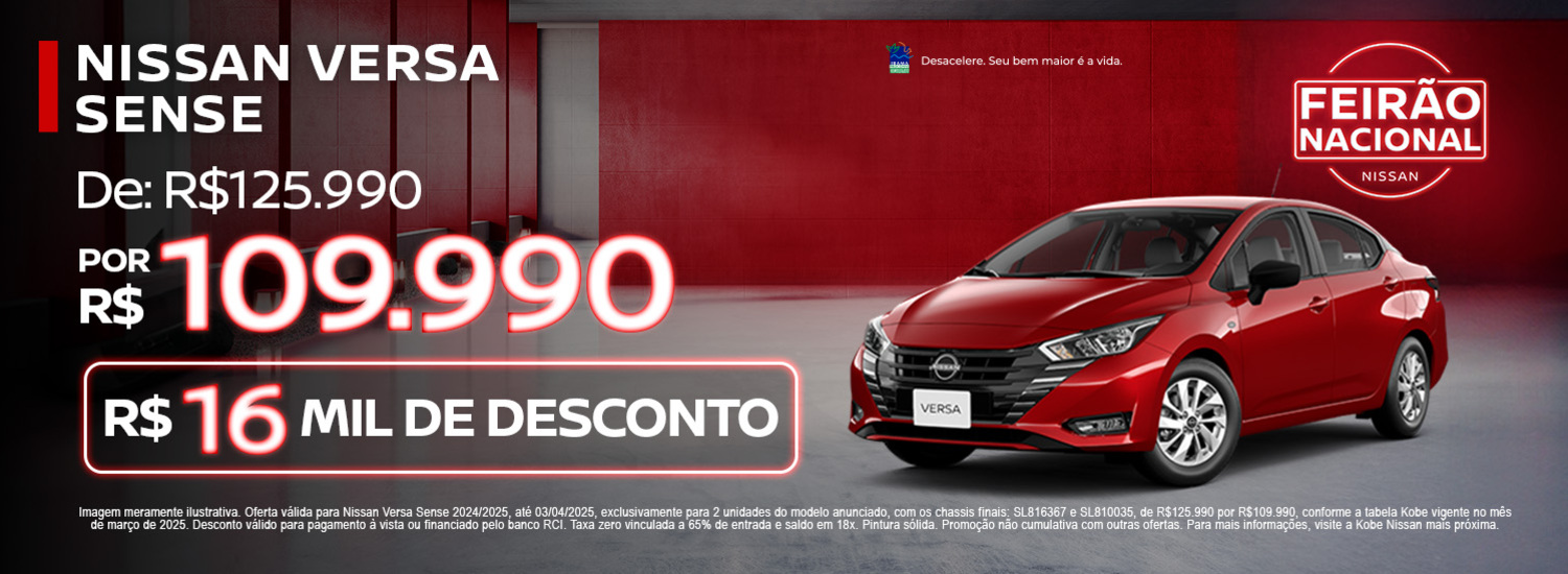 versa sense março 2025