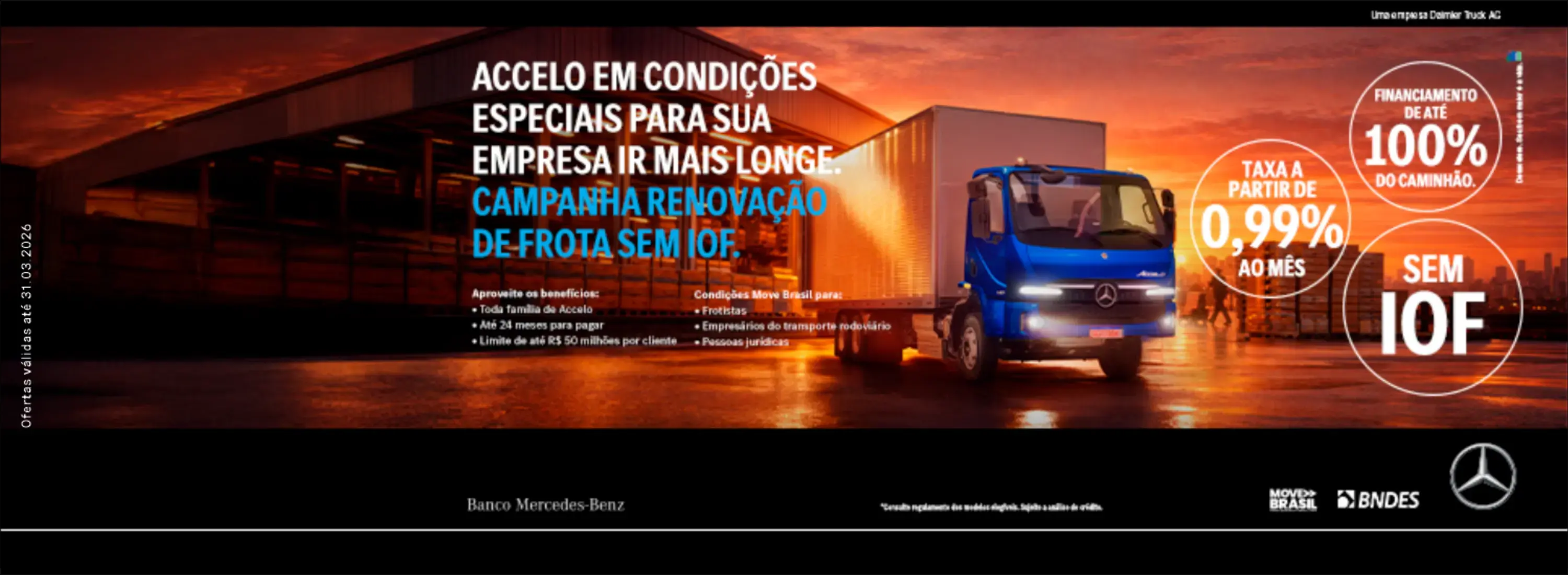 Campanha de Varejo Caminhões Move Brasil- Accelo