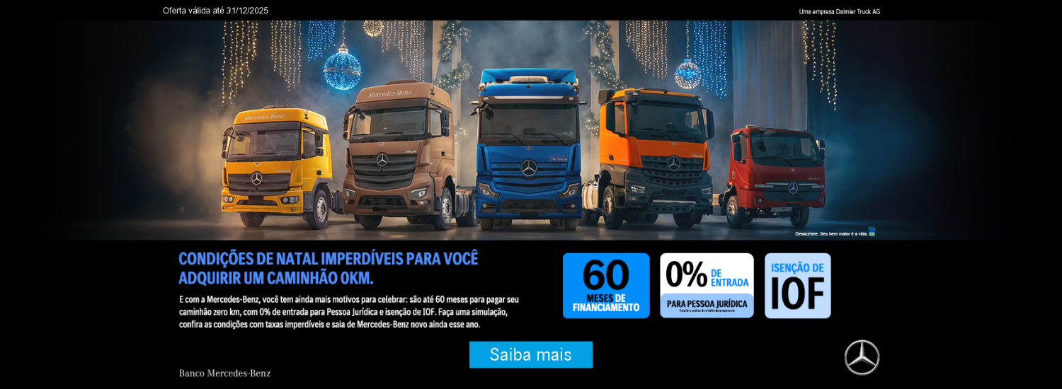 Campanha de Varejo Caminhões Dezembro BNDES