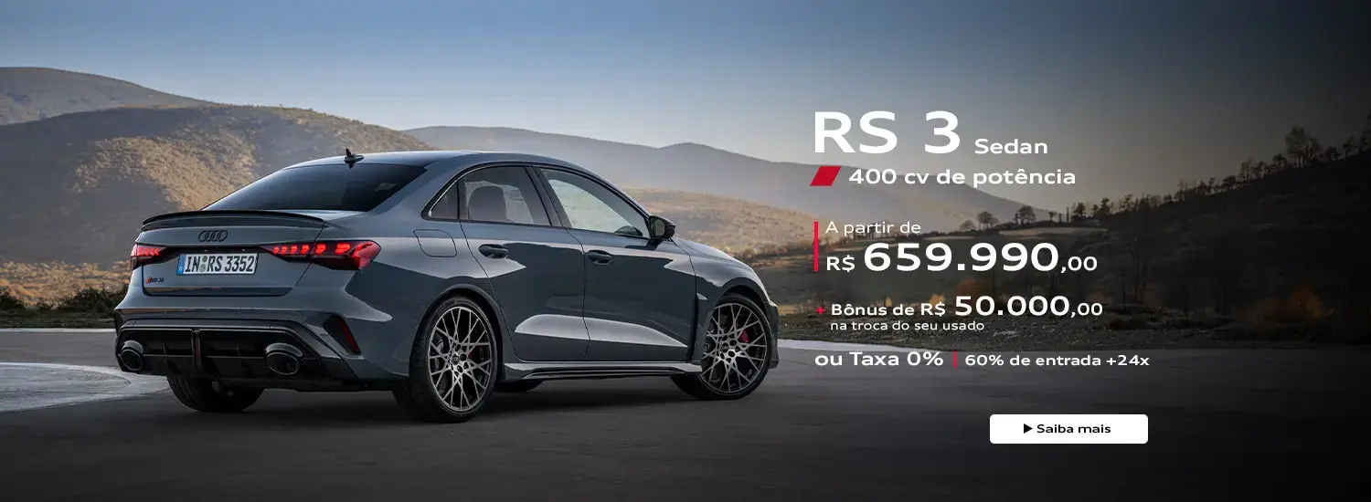  Audi Lapa - Novo Audi RS3 2026