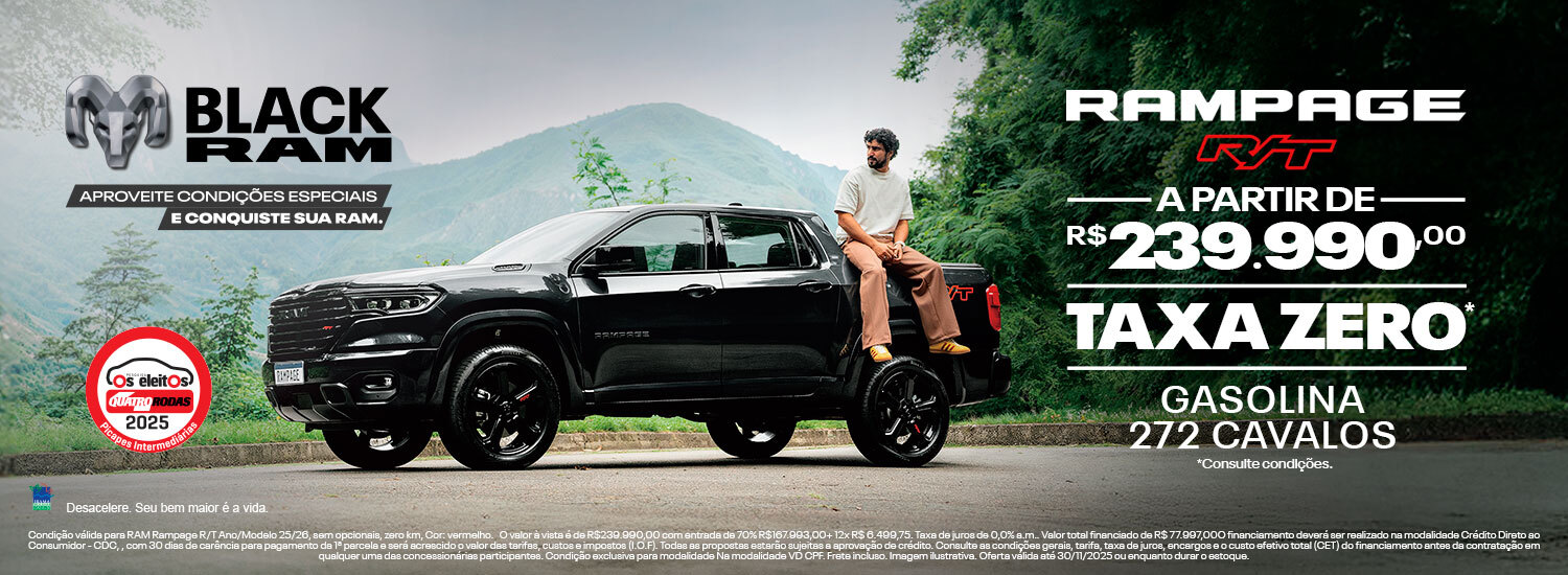 Black Ram Rampage RT R$ 239.990,00 