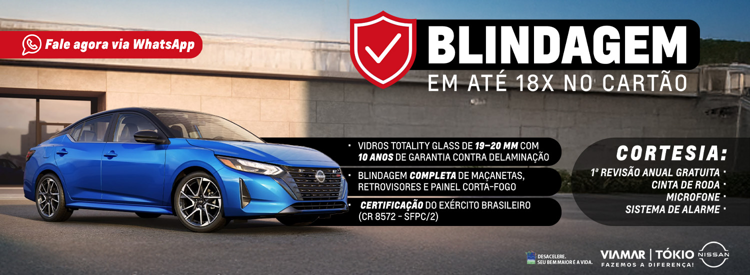 Blindagem de carros Nissan
