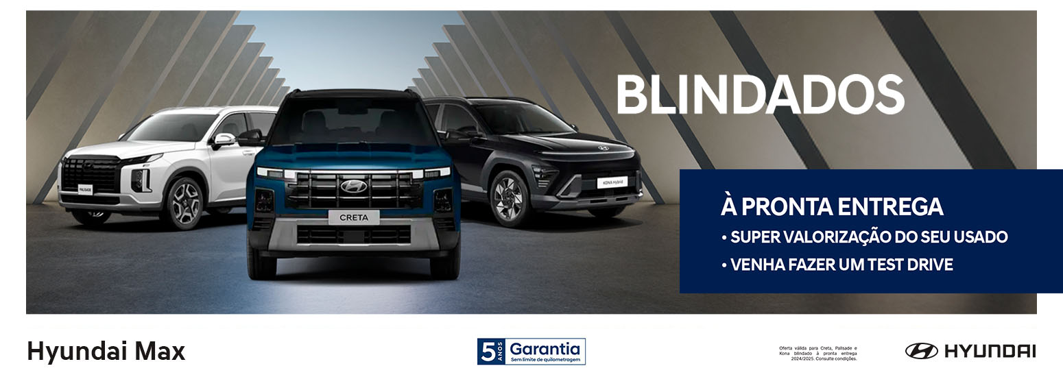 Blindagem de carros Hyundai