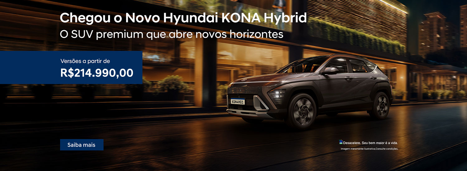 Novo Hyundai Kona Hybrid