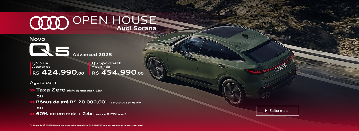 Sorana Audi - Novo Audi Q5 