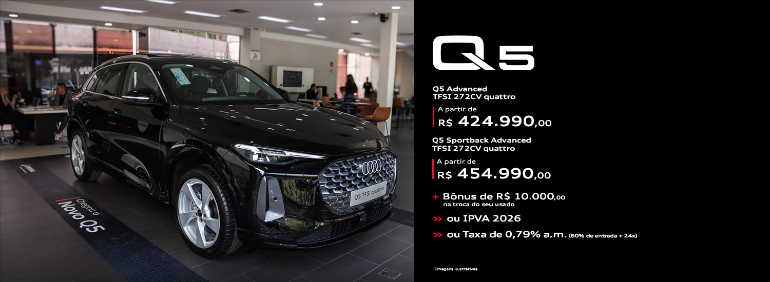 Audi Center Pinheiros - Novo Audi Q5