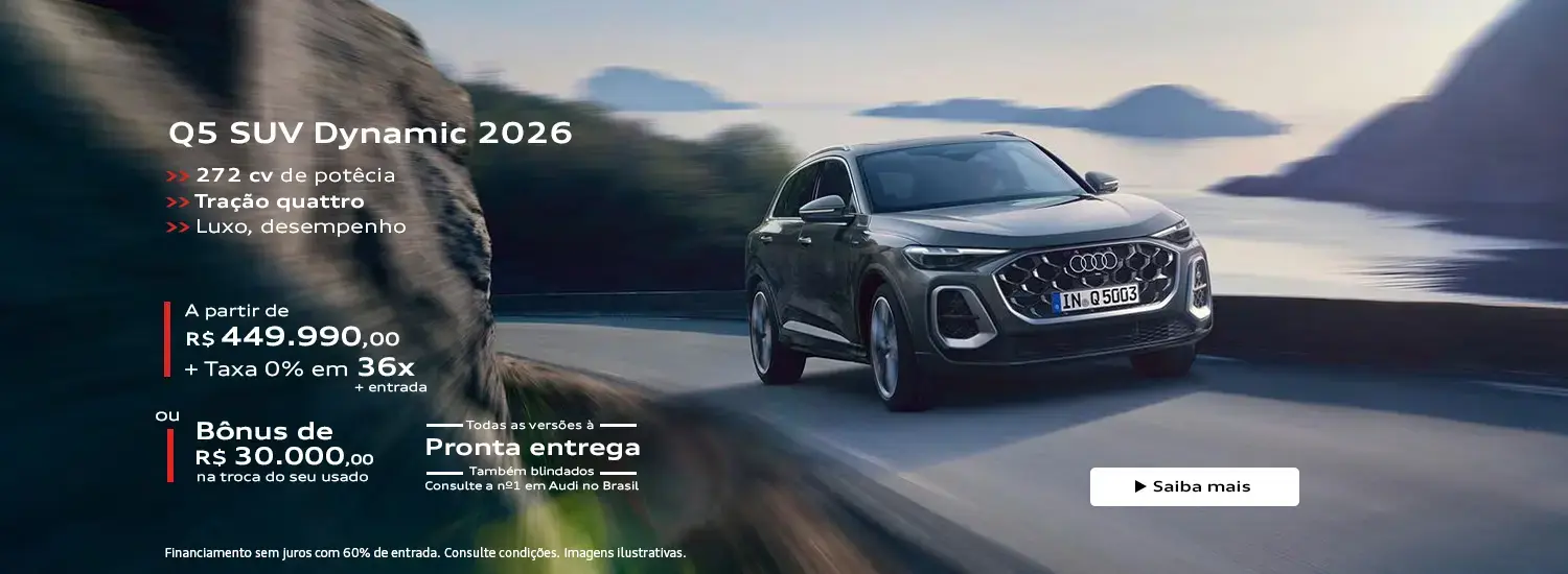 Audi Center Pinheiros - Audi Q5 Dynamic 2026