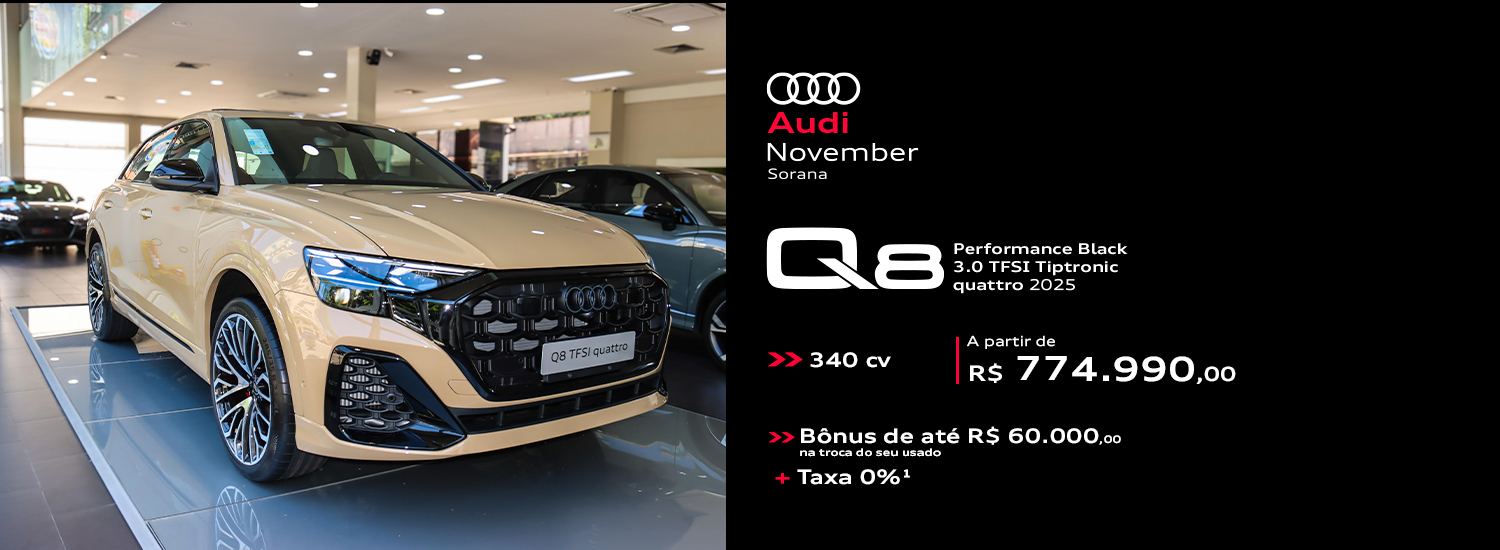 Audi Center Pinheiros - Audi Q8 2025