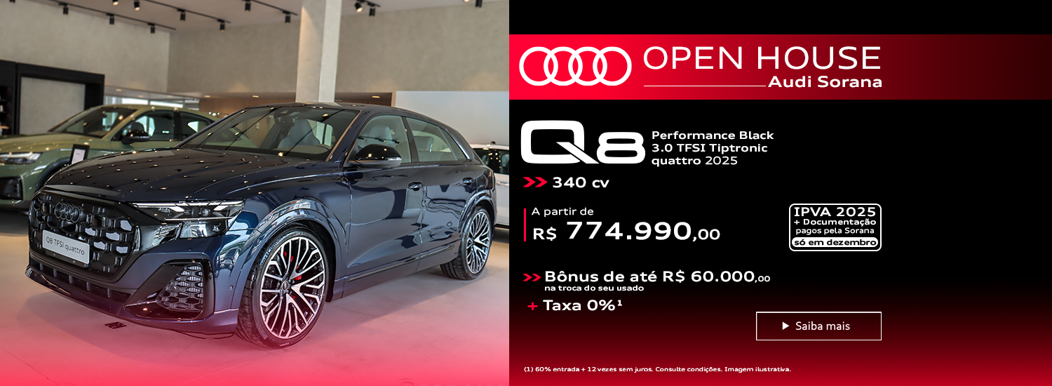 Audi Center Pinheiros - Audi Q8 2025