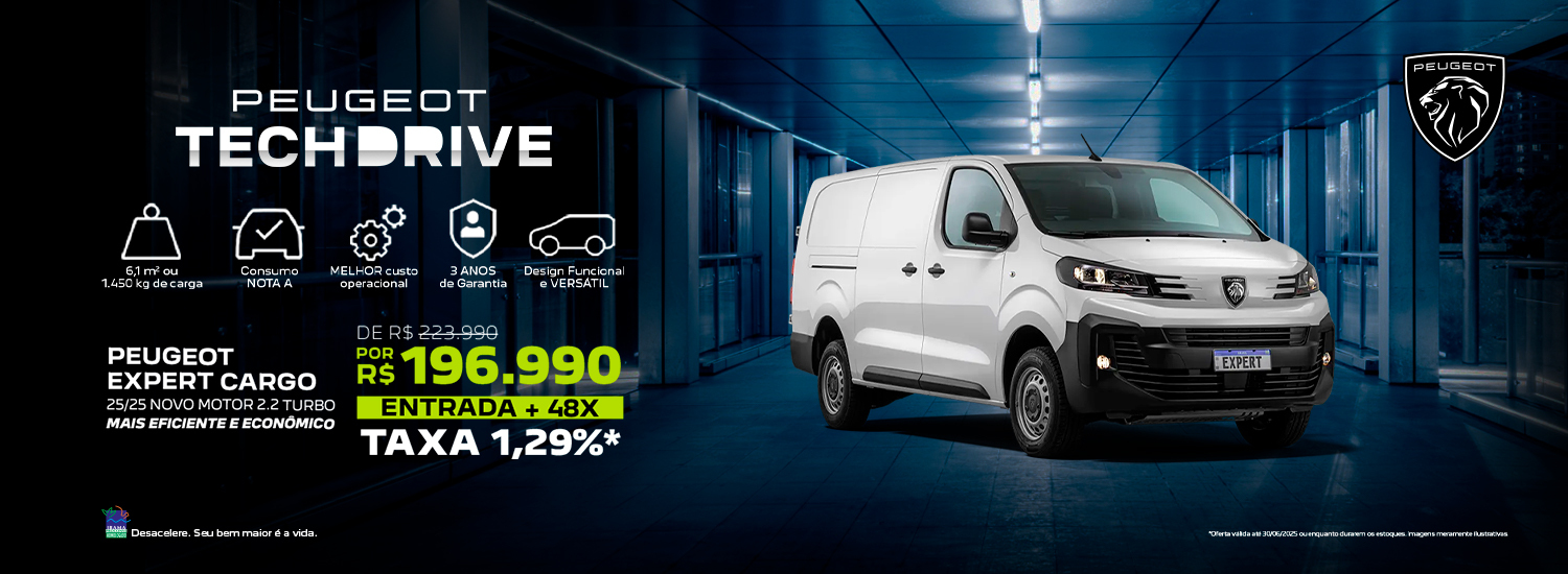 EXPERT Cargo - Novo Motor - Junho