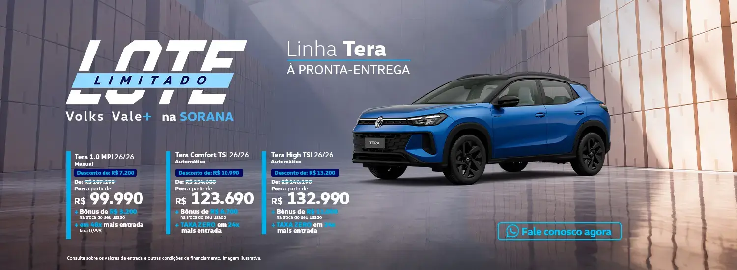 Sorana Tera Lote Limitado