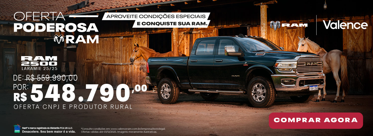RAM 2500 LARAMIE novembro 