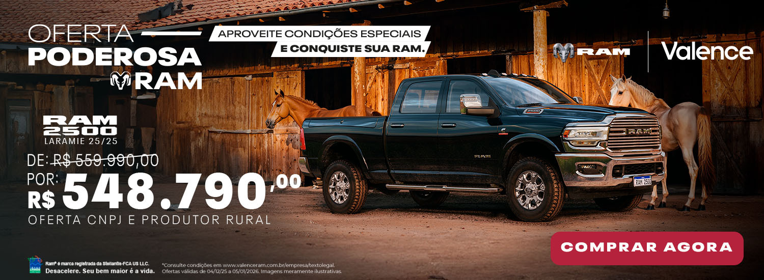 RAM 2500 LARAMIE DEZEMBRO